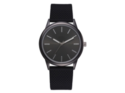 Relógio de Pulso Feminino Casual de Silicone com Movimento Quartzo Lvpai Preto