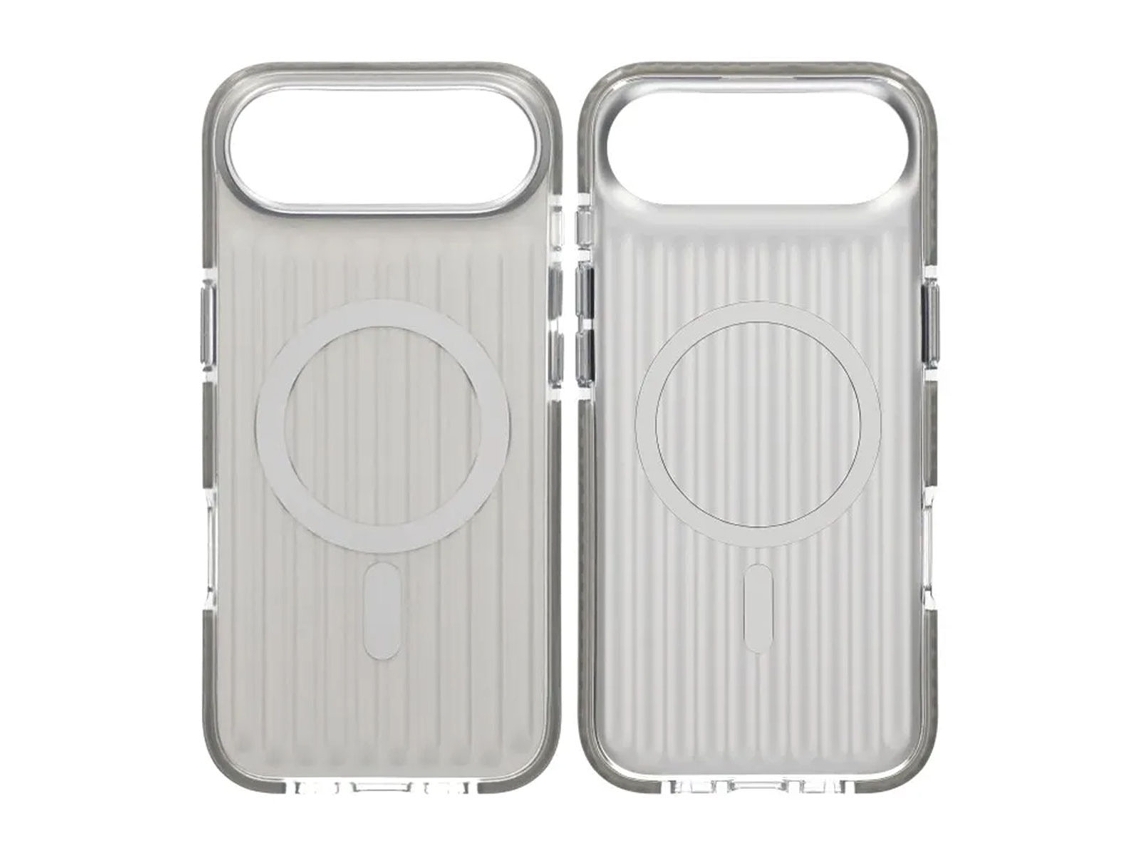 Capa Para Celular Magsafe Corrugada Para Iphone Air - Prata