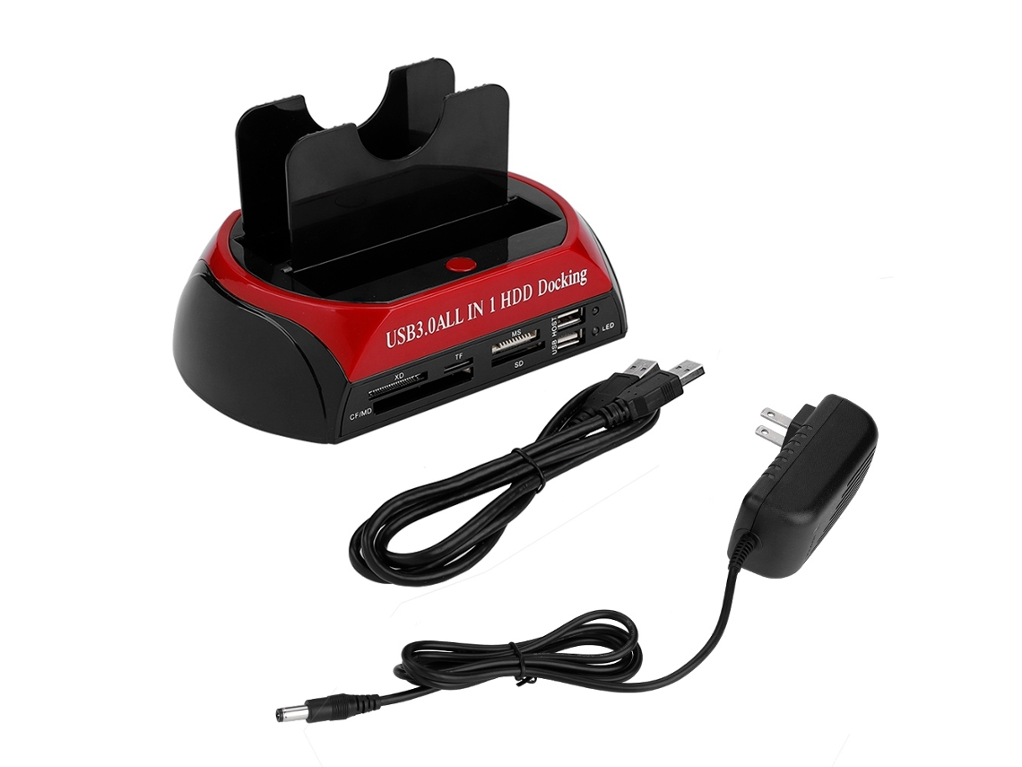 Dock De Disco Rígido Multifuncional (suporta Interfaces Ide/sata, Clonagem De Disco Rígido)