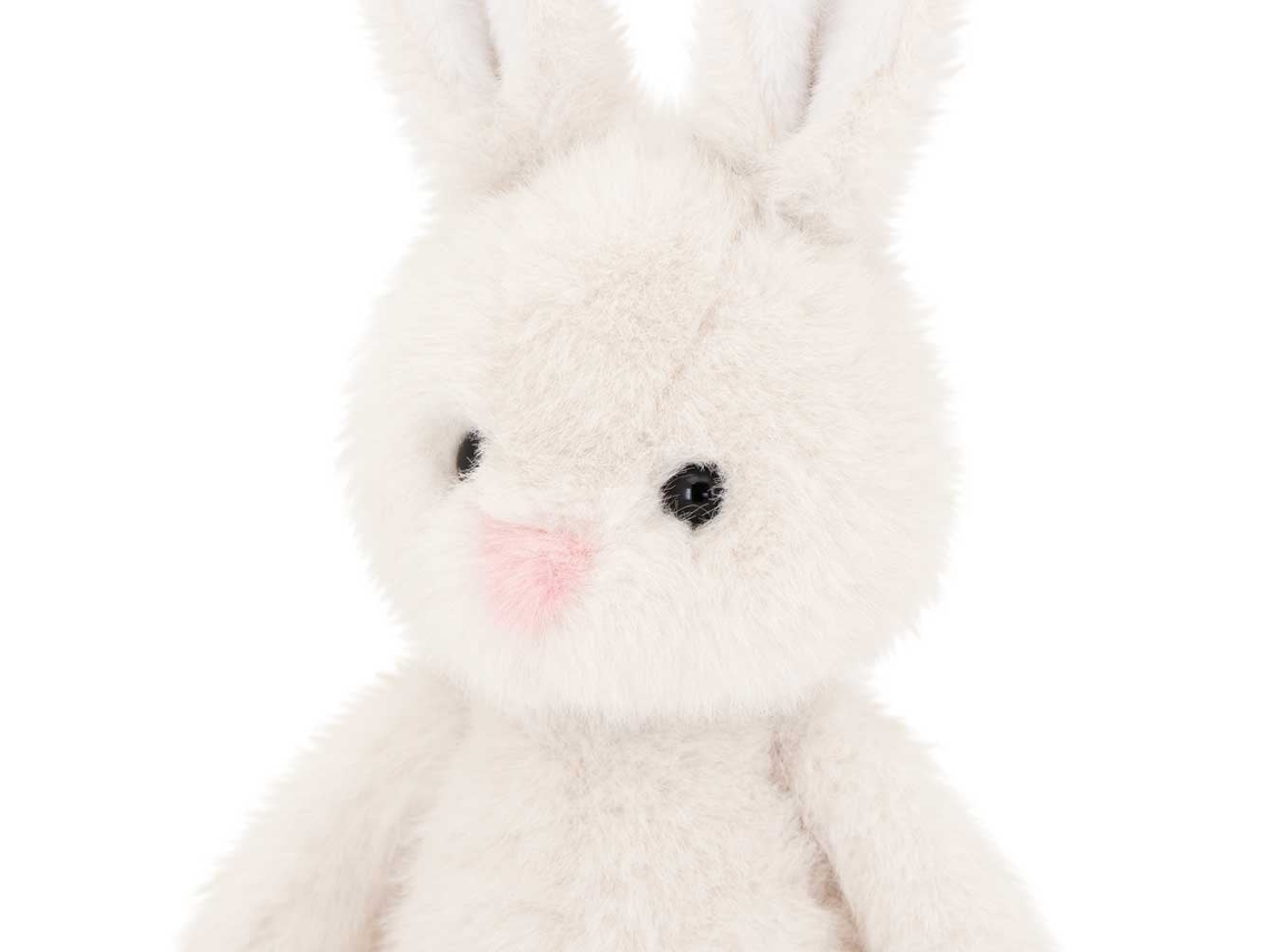 Coelho De Pelúcia Branco Fofinho Da Orange Toys Coelho De Pelúcia