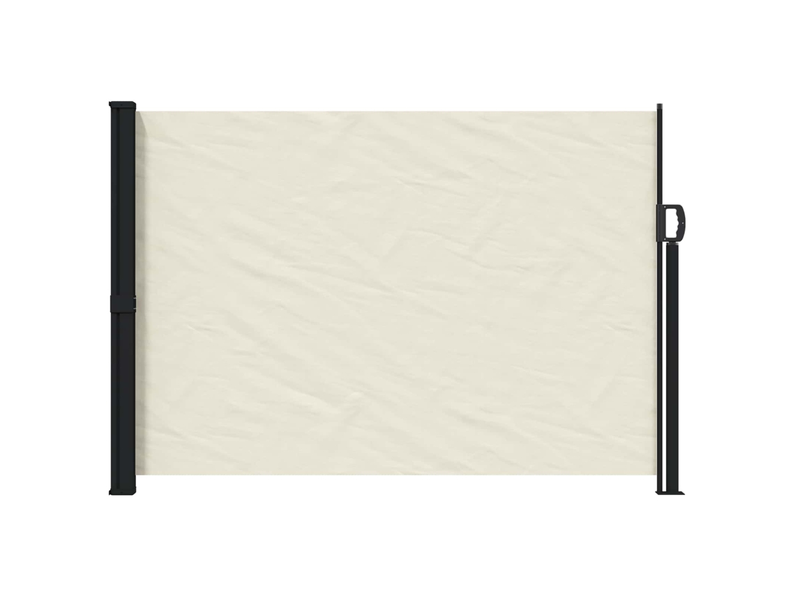 Conjunto 1 Toldo Retrátil Vidaxl Creme Poliéster (300 X 170 Cm)
