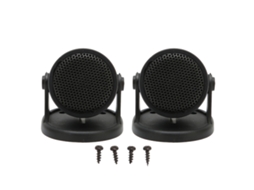 Mali 2pcs Tweeter de Cúpula com 20w Alto Falante de Áudio para Carro Universal Preto