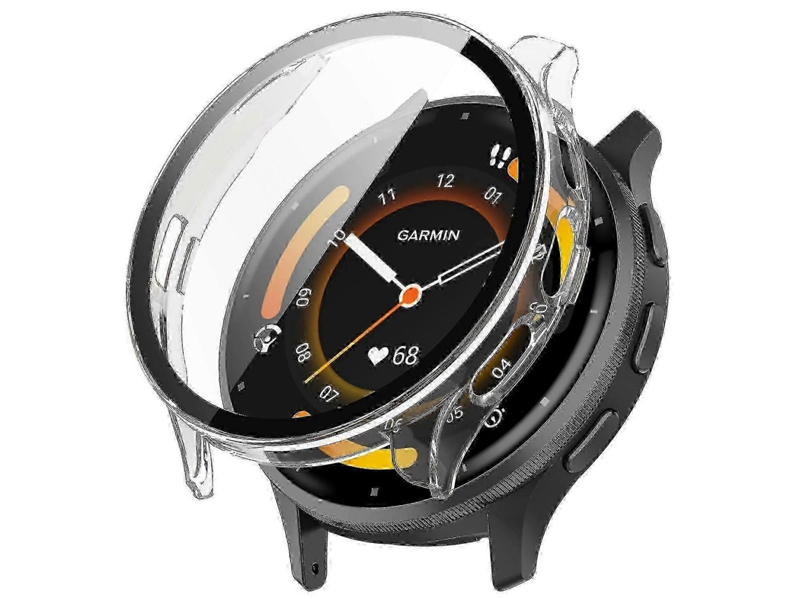 Protetor De Tela De Vidro Temperado E Capa Para O Smartwatch Garmin Venu 3 (2025)