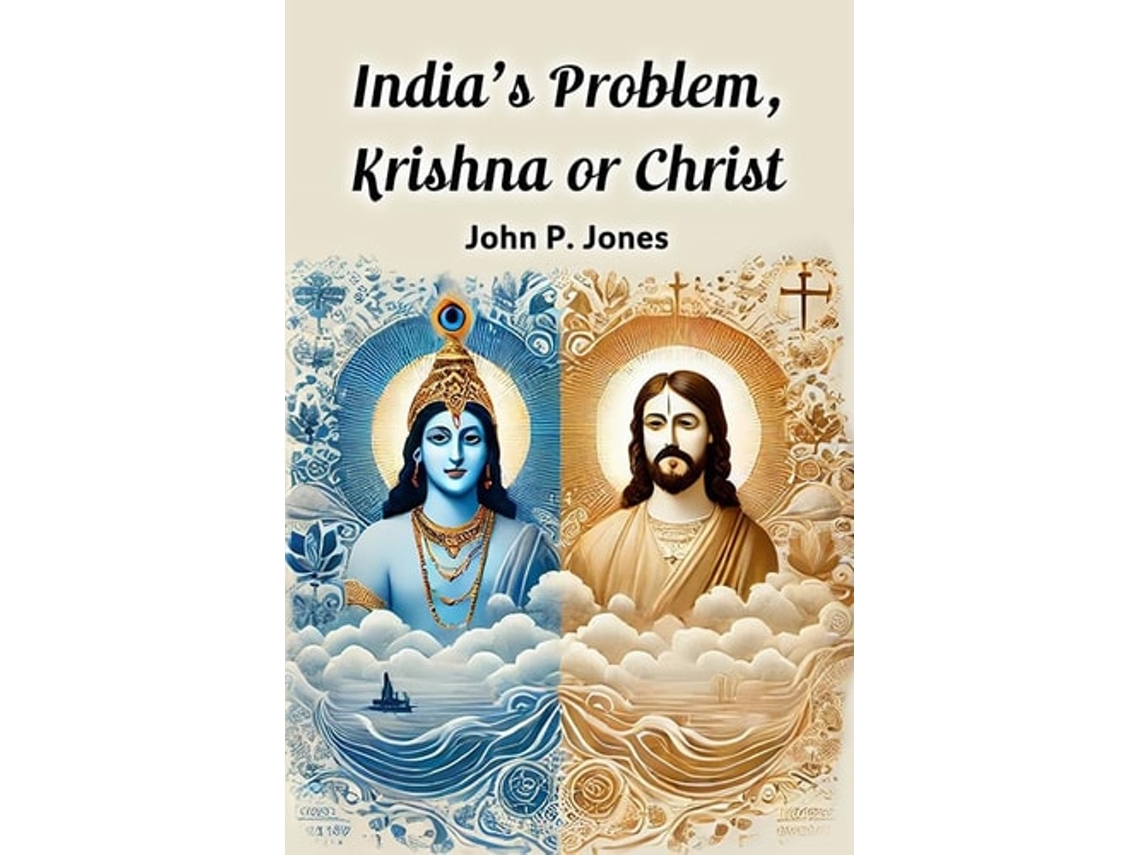 Livro Indias Problem, Krishna Or Christ De John P Jones (inglês)