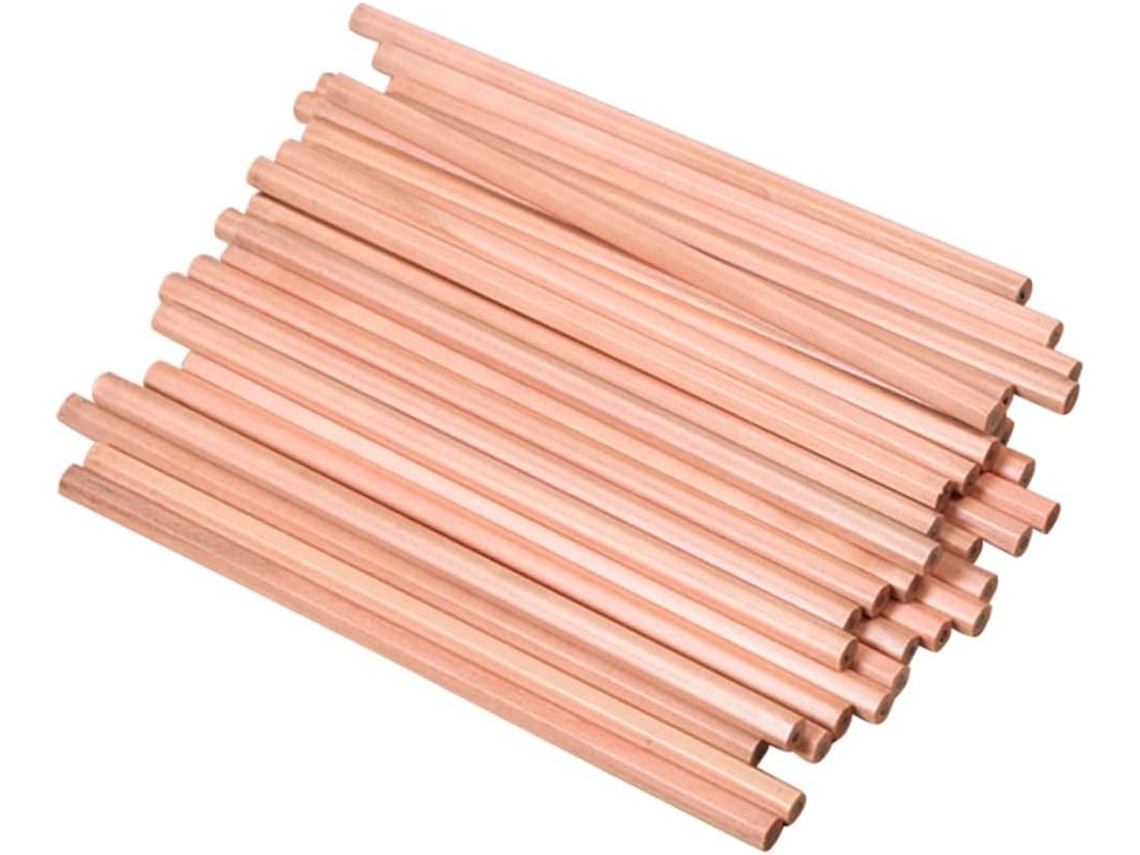 Estojo Hexagonal Para Lápis Com 50 Peças,