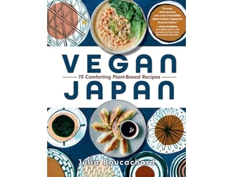 Livro Vegan Japan de Julia Boucachard (Inglês - Capa Dura)