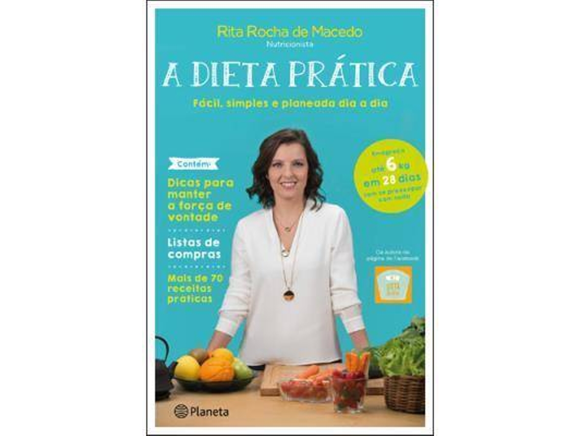 Livro A Dieta Prática de Rita Rocha (Português)