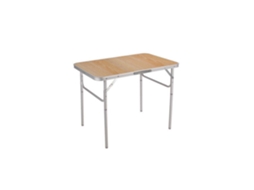Mesa Dobrável De Alumínio D25 Variada Para Camping E Praia 90x60x39/70 Cm Marbueno 10014