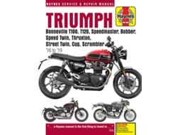 Livro Triumph Bonneville T100, T120, Speedmaster, Bobber, Speed Twin, Thruxton, Street Twin, Cup, Scrambler de Matthew Coombs (Inglês)