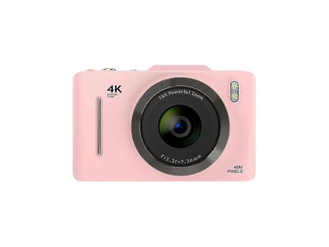 Câmara Digital 1080p Com Zoom 16x E Ecrã De 2,8 Polegadas Recarregável