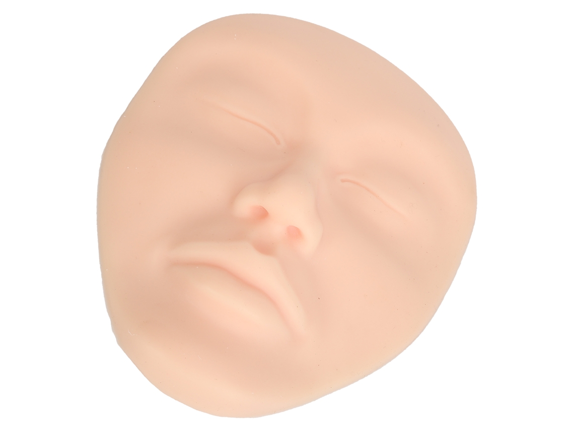 Modelo De Prática De Maquilhagem 5d (silicone Sólido, Flexível E Macio, Rosa) Eoocoo