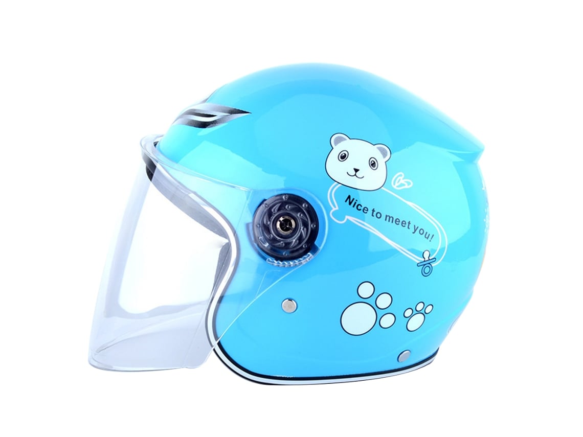 Casco para Crianças Bicicleta Ergonômico Impermeável para Moto S/MARCA