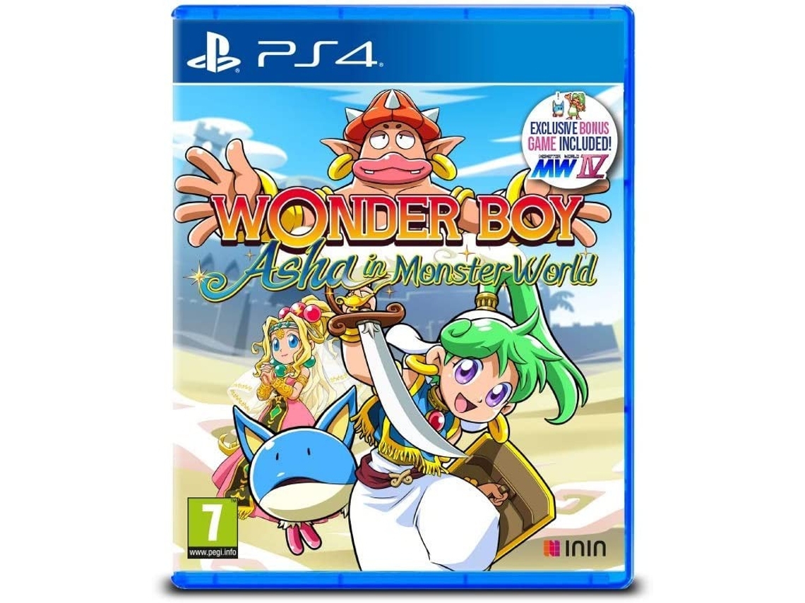 Jogo Wonder Boy Asha in Monster World PS4