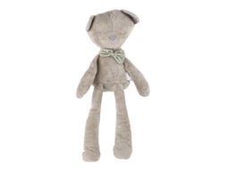 Mali boneca de Pelúcia Urso 39cm Soft Confortável Gravata Branca Brinquedo para Bebê Dormir Presente