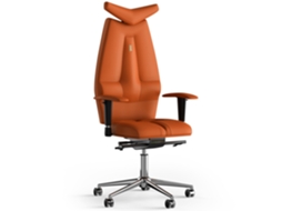 Cadeira de Escritório Ergonómica KULIK Jet PU Couro (Laranja -130x50x50cm)