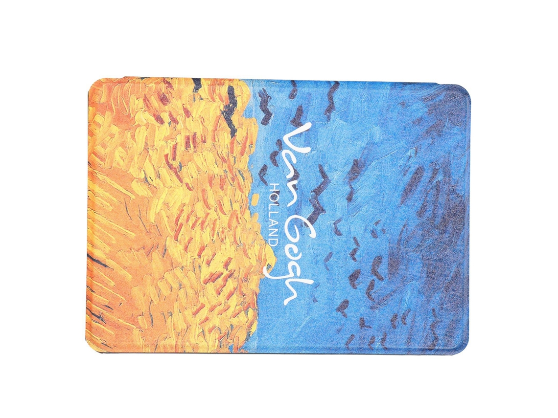 Capa Protetora Para E-book Com Apoio Mão E Design Pintado, Adequada Para Amazon Kindle 658 2019.