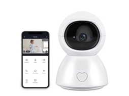 Câmera Interna 1080p Hd, Monitor 360° Para Bebês, Animais De Estimação E Cães, Visão Noturna, Áudio Bidirecional, Rastreamento Inteligente,