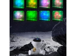 Luzes de Noite Astronáutica Galáxia Quarto Presente Criativo