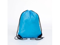 Bolsa de Ginástica, com Cordão, 12 Litros, Azul Claro BRILVIBERA
