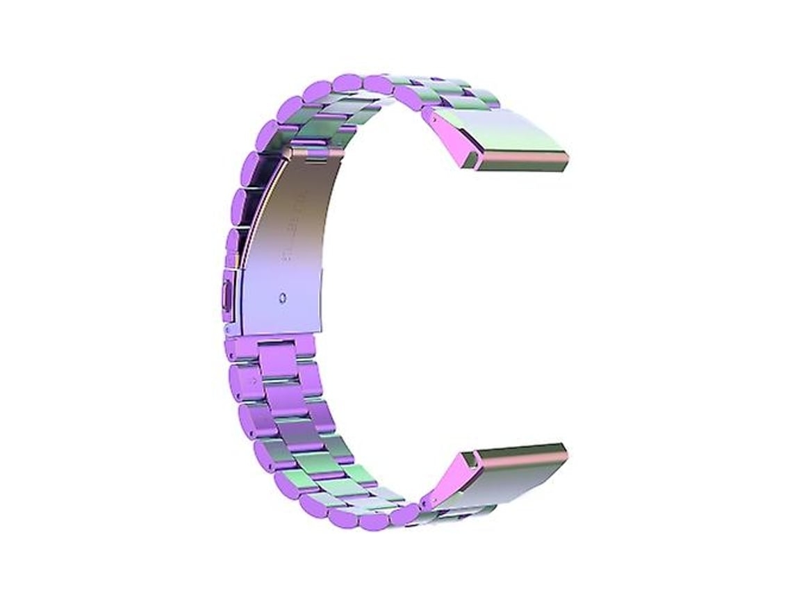 Lurelia Pulseira De Relógio Colorida Aço Inoxidável, Compatível Com Garmin Fenix 5, Acabamento Moderno