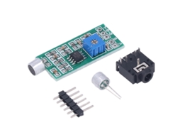 Módulo De Microfone Com Amplificador De Ganho Ajustável