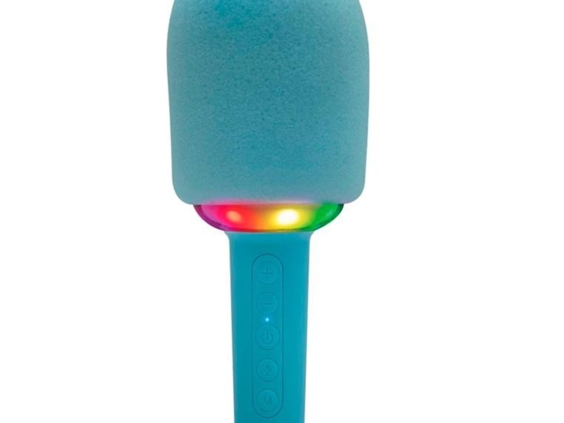 Microfone Karaoke Bluetooth Sng A - Azul