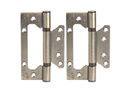 Dobradiça em Aço Inox (Acabamento Bronze, 4 Polegadas, Resistente à Corrosão)