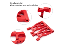 Braço Oscilante Traseiro De Metal Para Carro Off-road Wltoys 1/10 104001 Peças De Upgrade Substitui 1859