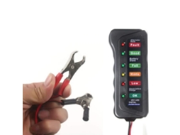Aofan Multi Function 12v Auto Battery Tester, Ferramentas de diagnóstico e testador de alternador com 6 LEDs para carro e