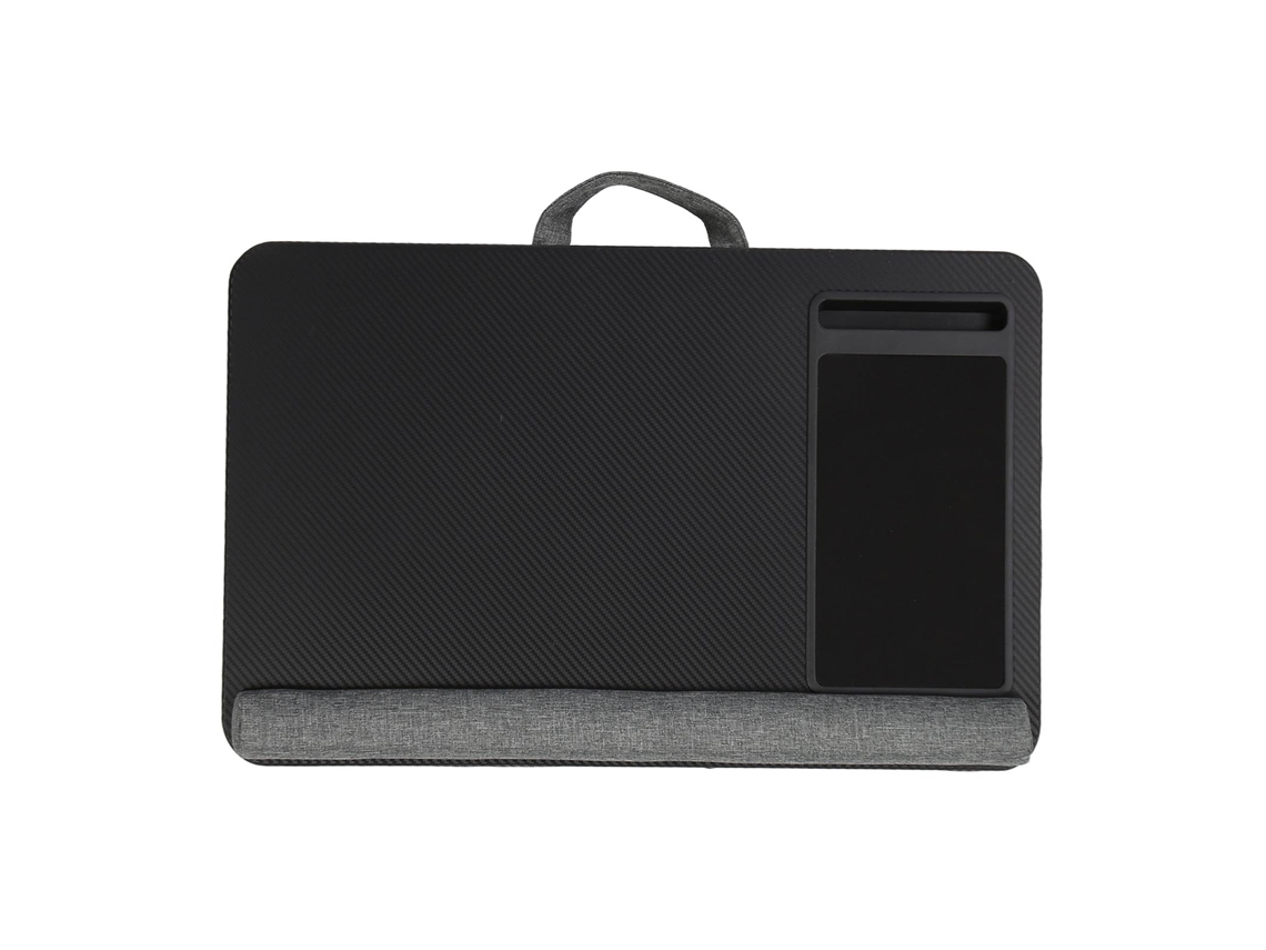 Mesa Para Notebook Lap Com Prateleira Para Dispositivos, Acomoda Notebooks De 15,6 Polegadas