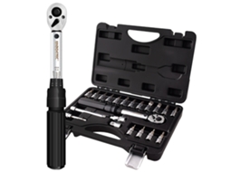 Kit de ferramentas 21 em 1 com chave de torque para reparos de bicicleta e moto | S/MARCA