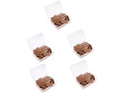 Conjunto De 5 Corrediças E Trilhos Plástico Para Gavetas Móveis