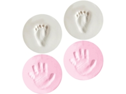 Kit de Lembrança com Impressão de Mãozinhas de Menino/menina , CHABERLU (4 Peças)
