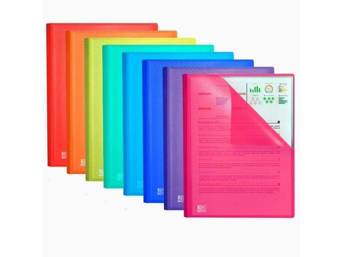 Pasta Classificadora OXFORD Multicolor A4 10 Unidades