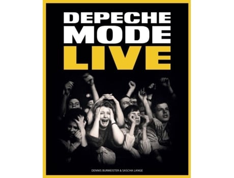 Livro Depeche Mode Live de Sascha Lange (Inglês)