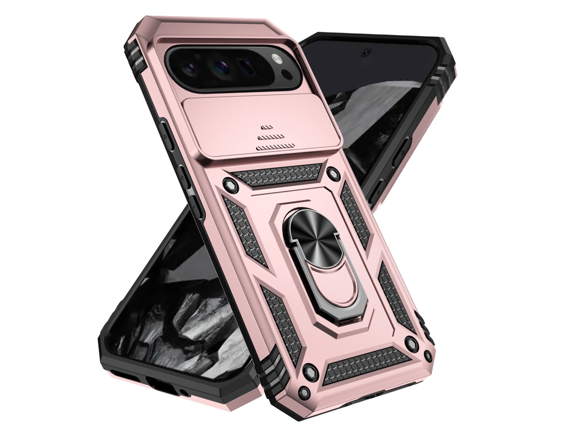 Capa Hibbent Para Google Pixel 11 Pro Xl (ouro Rosa)