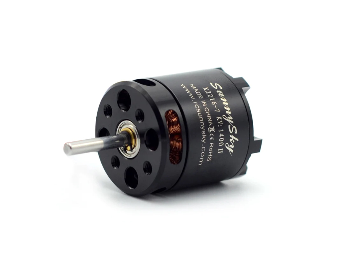 Motor brushless outrunner Sunnysky X2216 2216 1100kv/ 1250kv/ 1100kv/ 1400kv/ 2400kv para aeronaves. MDUG