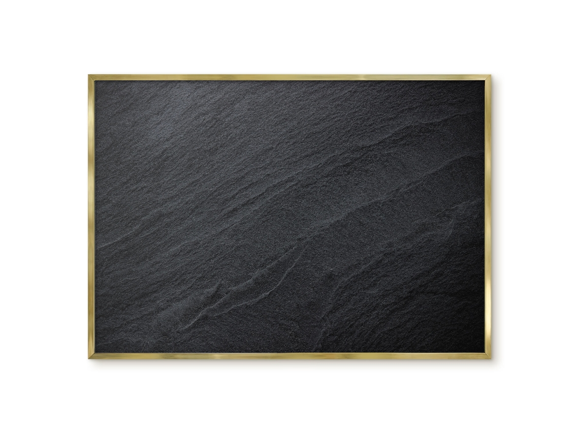 Quadro magnético para parede com estampa de tijolos para quarto Espelharte (100x70 cm)