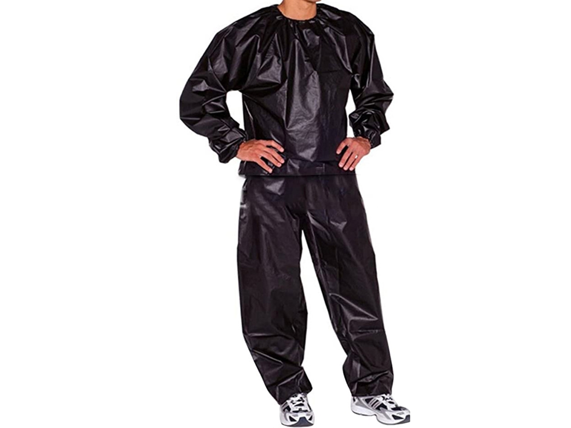 Traje Sauna Fitness de PVC Antirisco para Perda de Peso Masculino e Feminino | S/MARCA