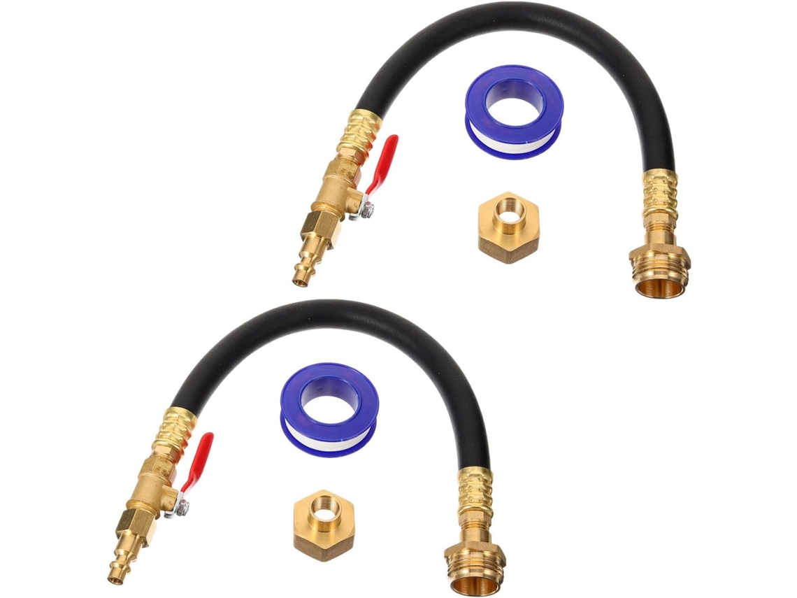 2 Conjuntos De Adaptadores De Purga Para Peças De Compressor De Irrigação Automática