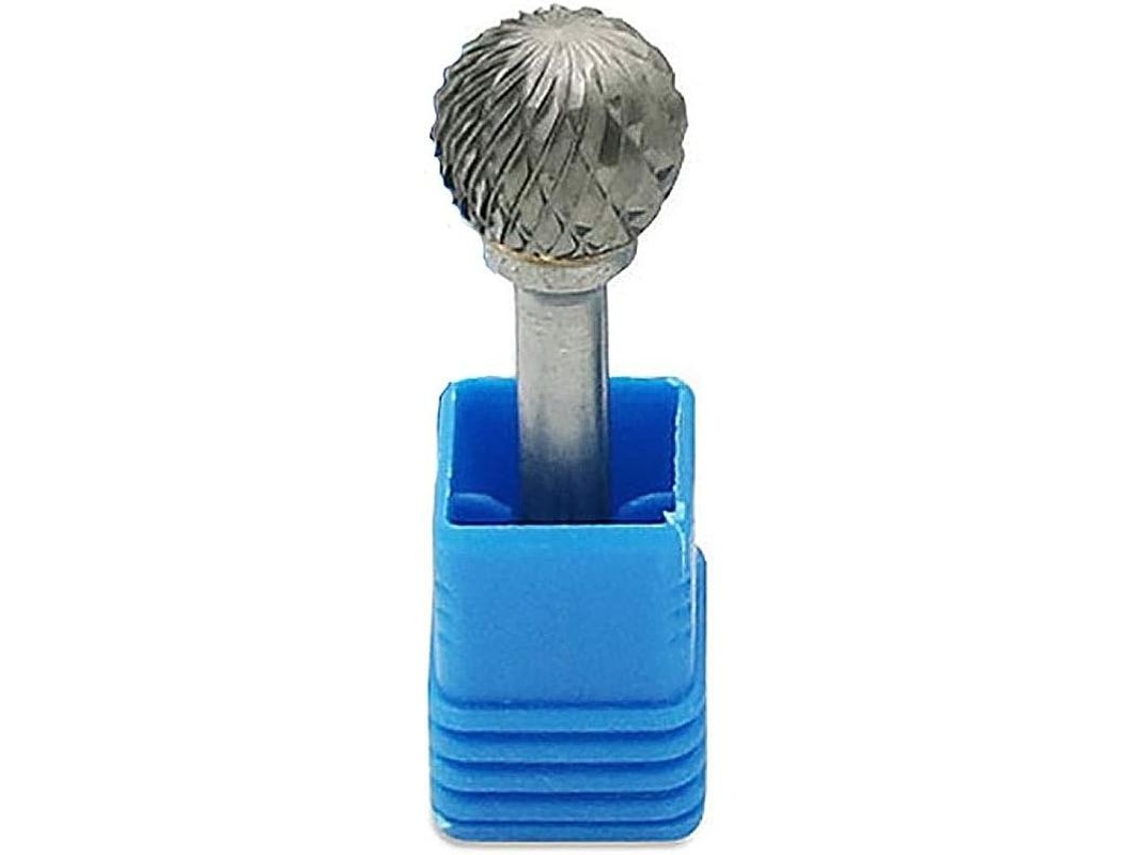 Cortador De Fresado Rotativo De Carburo De Tungsteno Com Cabeça Rotatória Para Usinagem Em Madeira, 6mm, Ranura Dupla