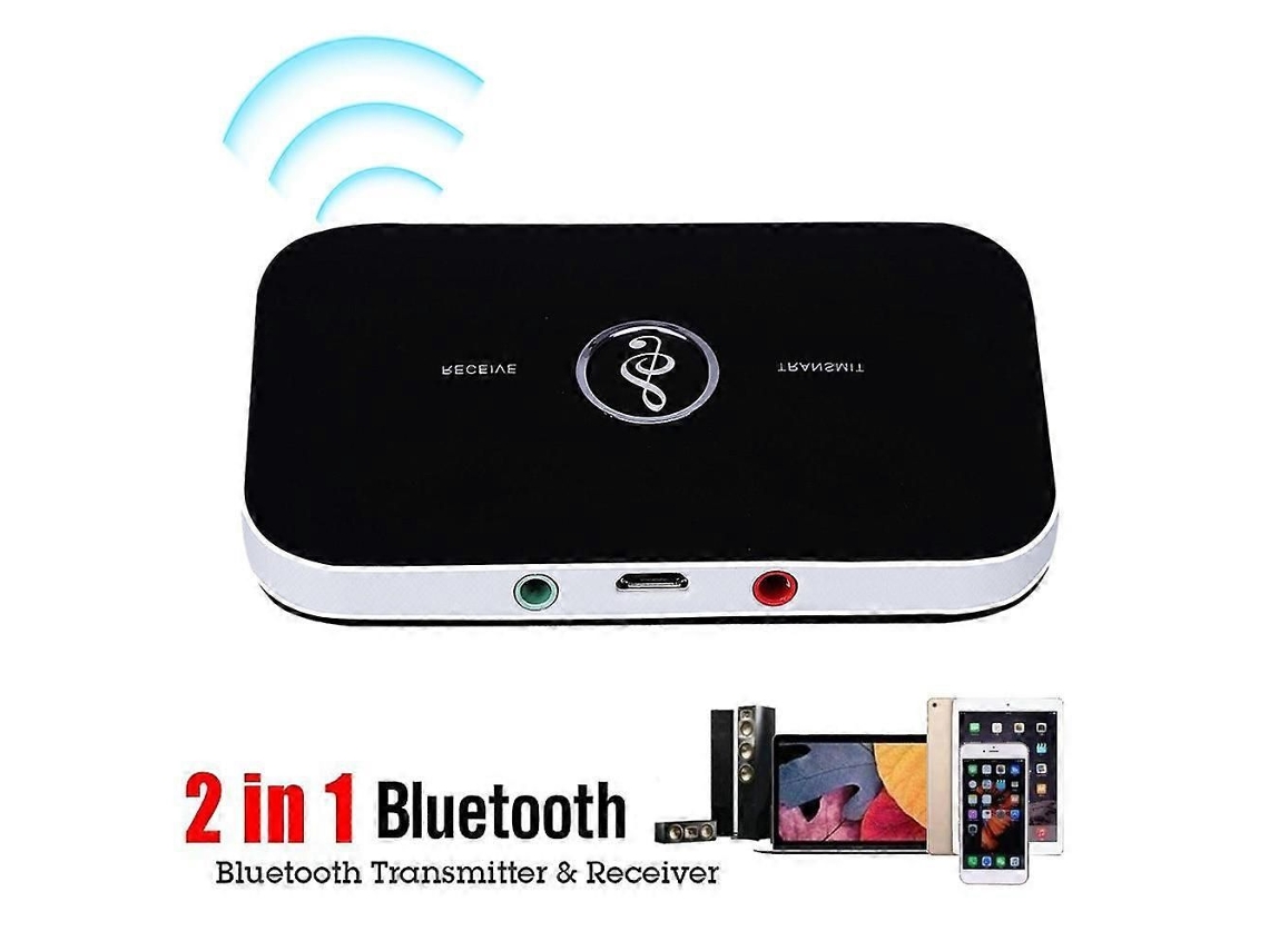 Adaptador De Áudio 2 Em 1 Bluetooth Com Transmissor E Receptor, Reprodutor De Áudio Portátil Sem Fio A2dp.