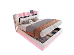 Cama/sofá cama 9x2cm com armazenamento DELCOND
