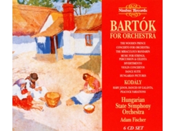 CD Fischer,Adam/Hungarian State Symphony Orchestra - Bartok For Orchestra (6CDs)