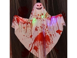 Decoração De Halloween: Fantasma Pendurado Com Sangue E Luz Para Cena De Horror Em Festa A