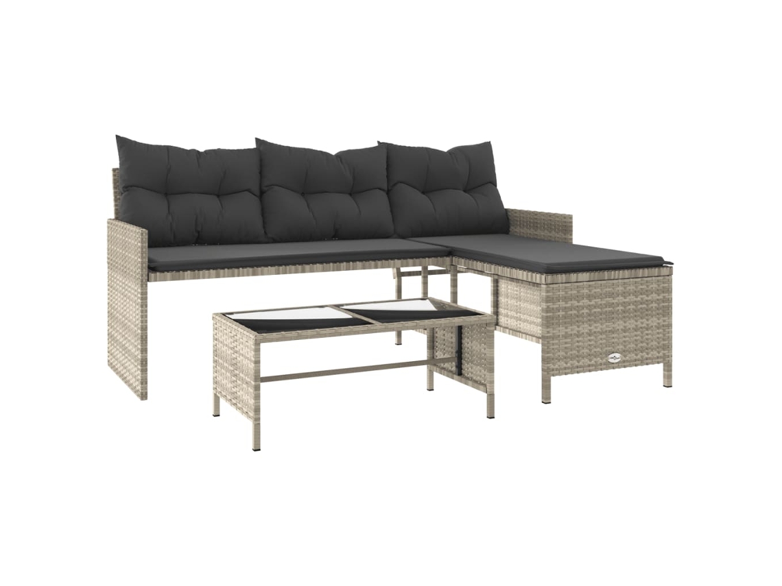 Garden Sofa, Garden Sofas Vidaxl Cinzeto Rattan / Vime (n/a)