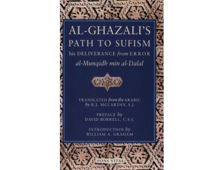 Livro al-ghazali's path to sufisim de abu hamid muhammad al-ghazali,r. j. mccarthy (inglês)