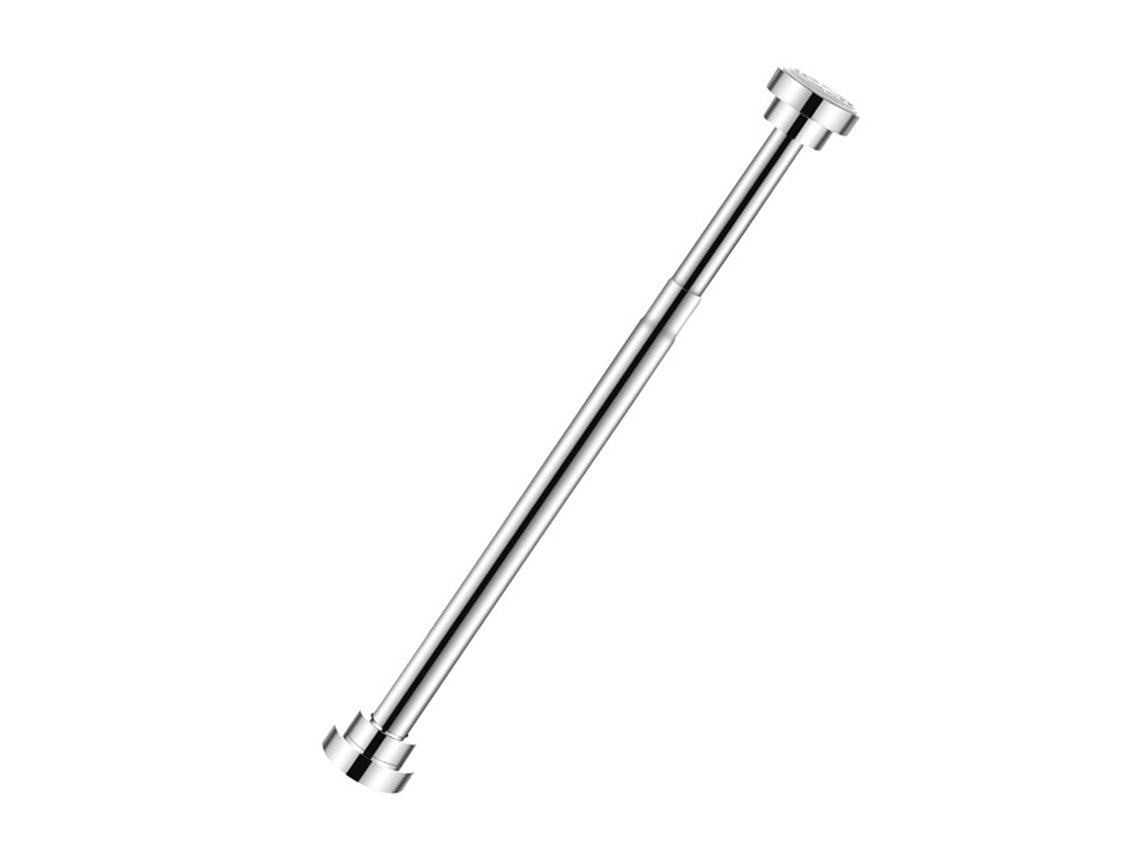 Laxiscreed Haste Telescópica De Aço Inoxidável 25mm Espessado, Sem Perfuração, Ideal Para Várias Aplicações