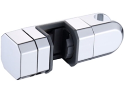 Suporte Ajustável Para Chuveiro Com Barra Deslizante De 15mm A 30mm, Suporte Cromado Em Abs Com Rotação De 360 Graus