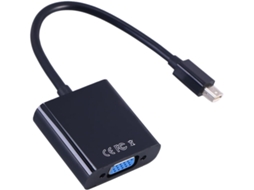 Adaptador Mini Vga Para Laptop E Projetor, Compatível Com Vídeo Externo, Adaptador De Cabo Vga Completo Adaptador Mini Vga Para Laptop Gokoco